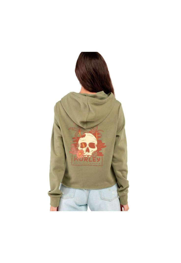 Poleron Women Death In Paradise Oil Green-1