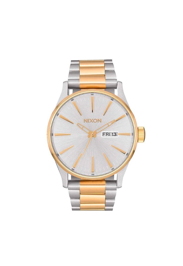 Reloj Sentry SS Silver Gold-0
