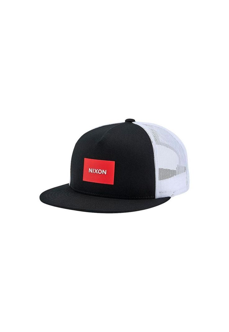 Jockey Team Trucker Hat Black Red White Nixon-0