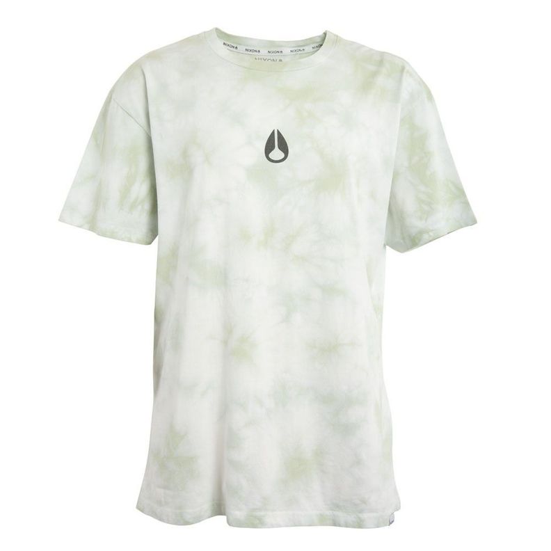 Polera Men Green Tie Dye Snake-1