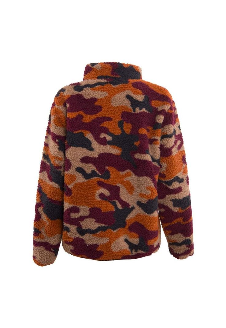 Sherpa Kids Full Zip Camo Brown-2