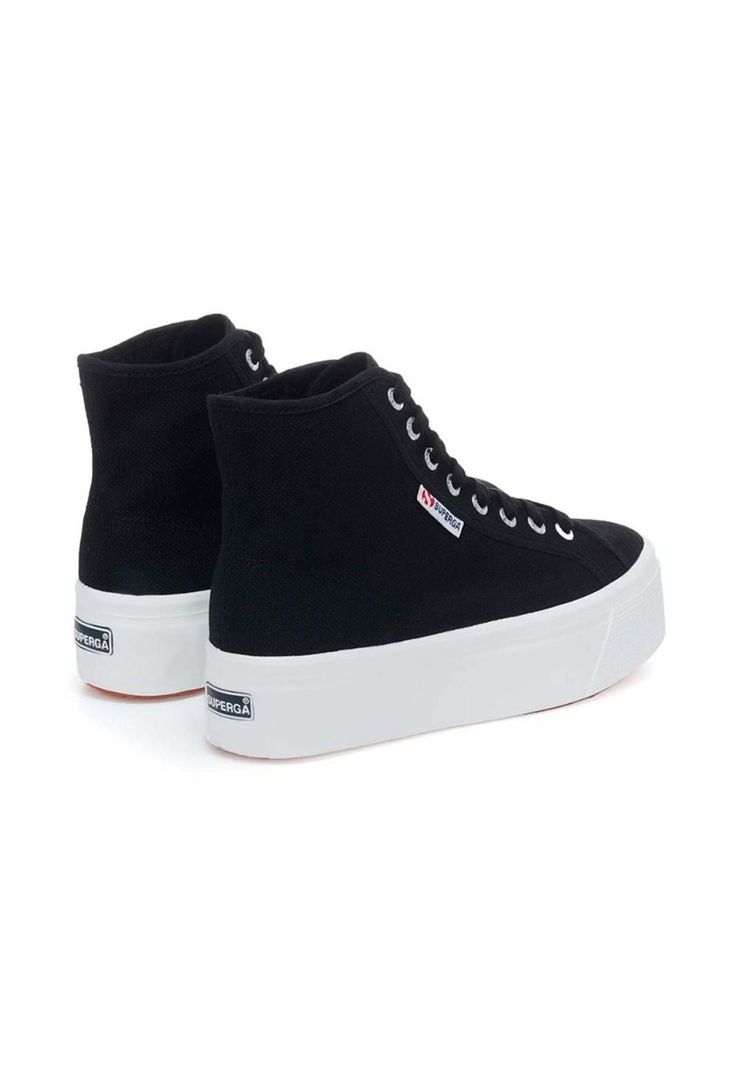 Zapatilla 2708 Hi Top Black F White-2