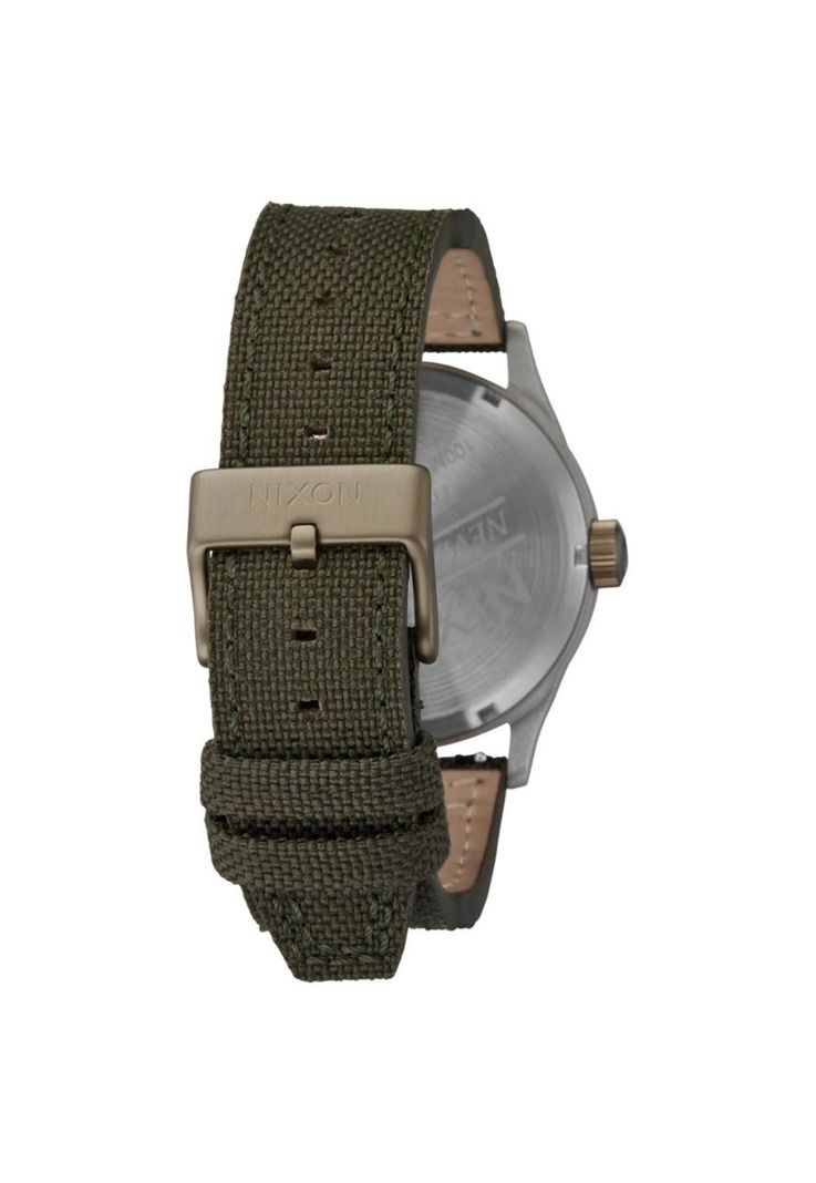 Reloj Sentry Nylon Silver Lt Brwn Forest-2