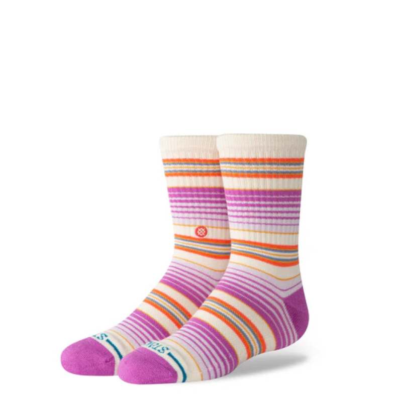Stance Sock Kids Rockford Crew Berry Morado L
