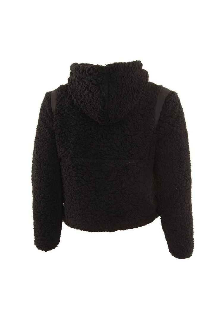 Sherpa Crop Kids All Black-2