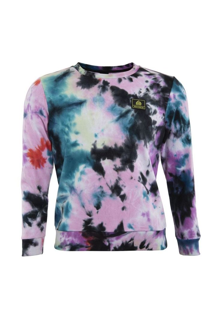Poleron Kids Crew Tie Dye Purple-0