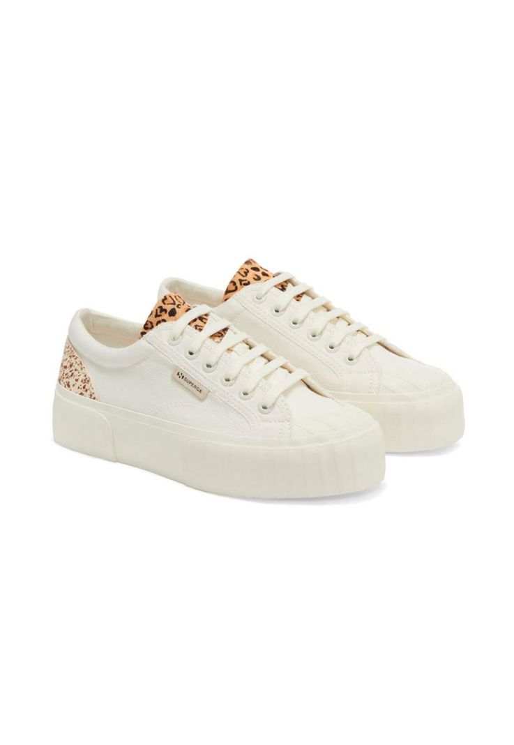 Zapatilla 2631 Calfhair Det White Avorio Leopard-1
