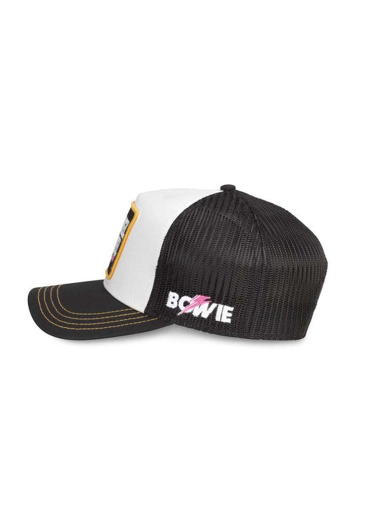 Jockey Trucker Bowie Valin Black White American Needle-1