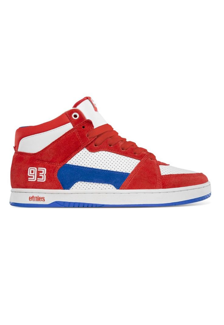 Zapatilla Men Mc Rap Hi Red White Blue-0