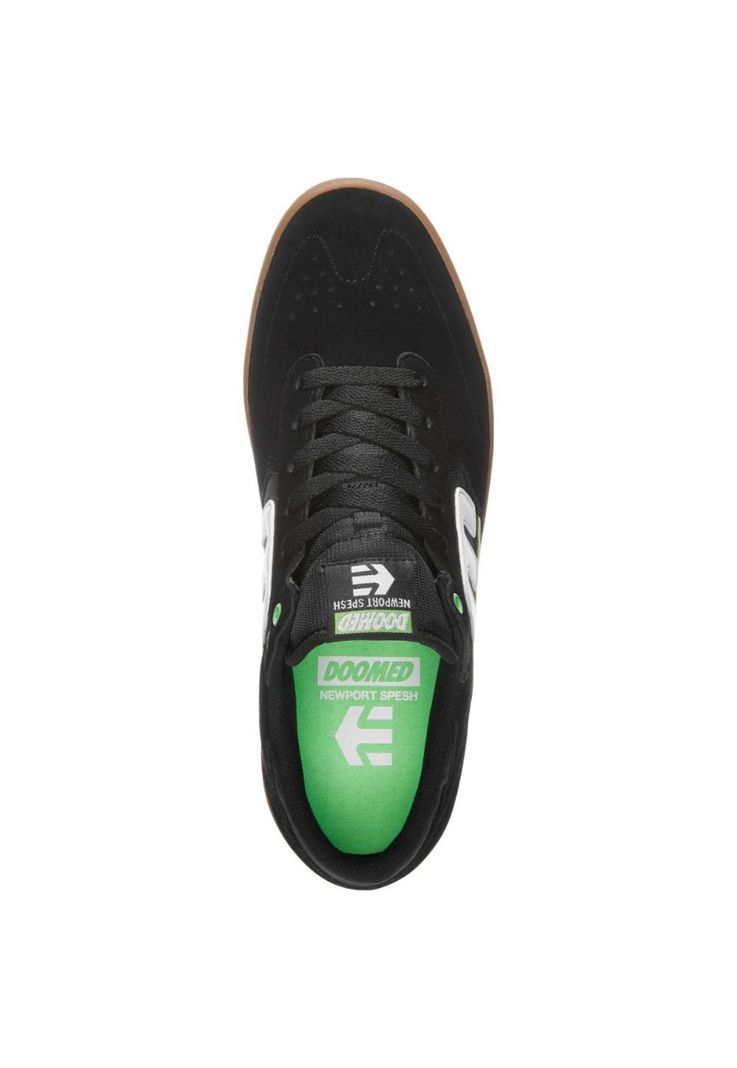 Zapatilla Men Windrow X Doomed Black Green Gum-2