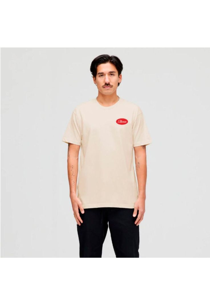 Polera Stance Workshop Vintage White-2