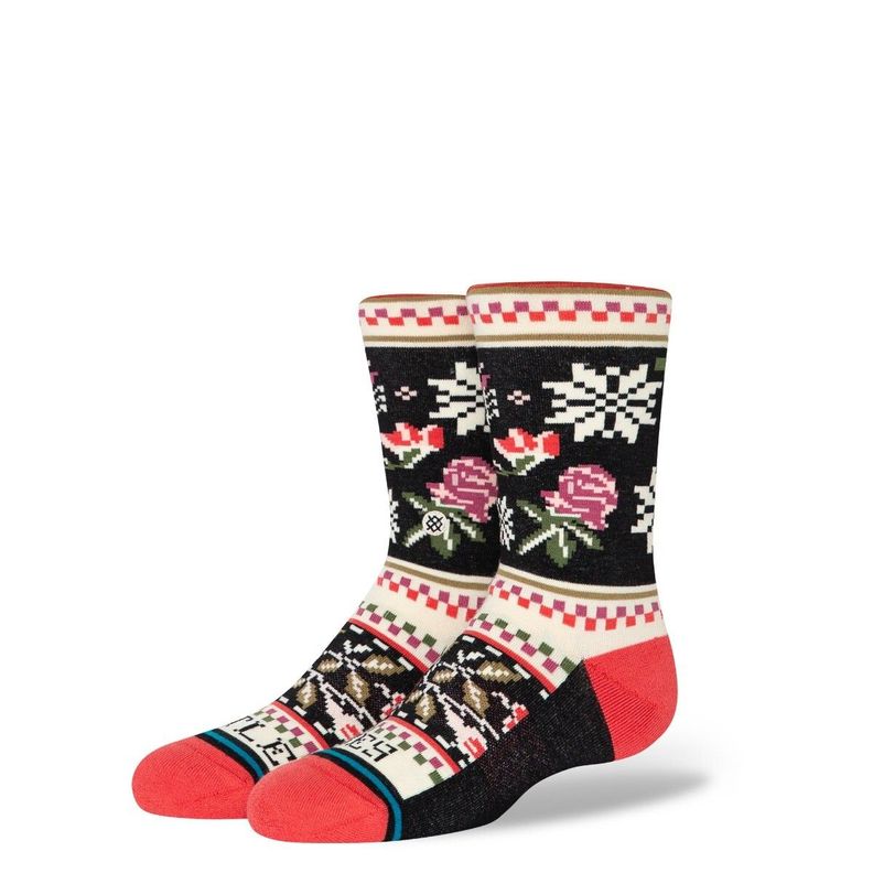 Stance Sock Kids Mistling Toes Black Red Negro L