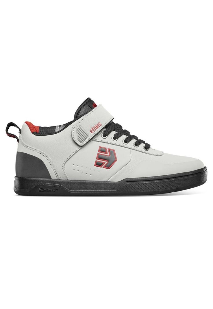 Zapatilla Bike Men Culvert Mid Grey Black Red-0