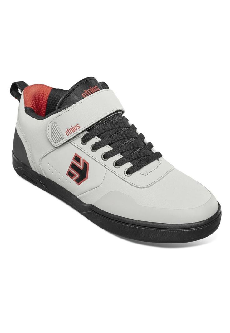 Zapatilla Bike Men Culvert Mid Grey Black Red-1