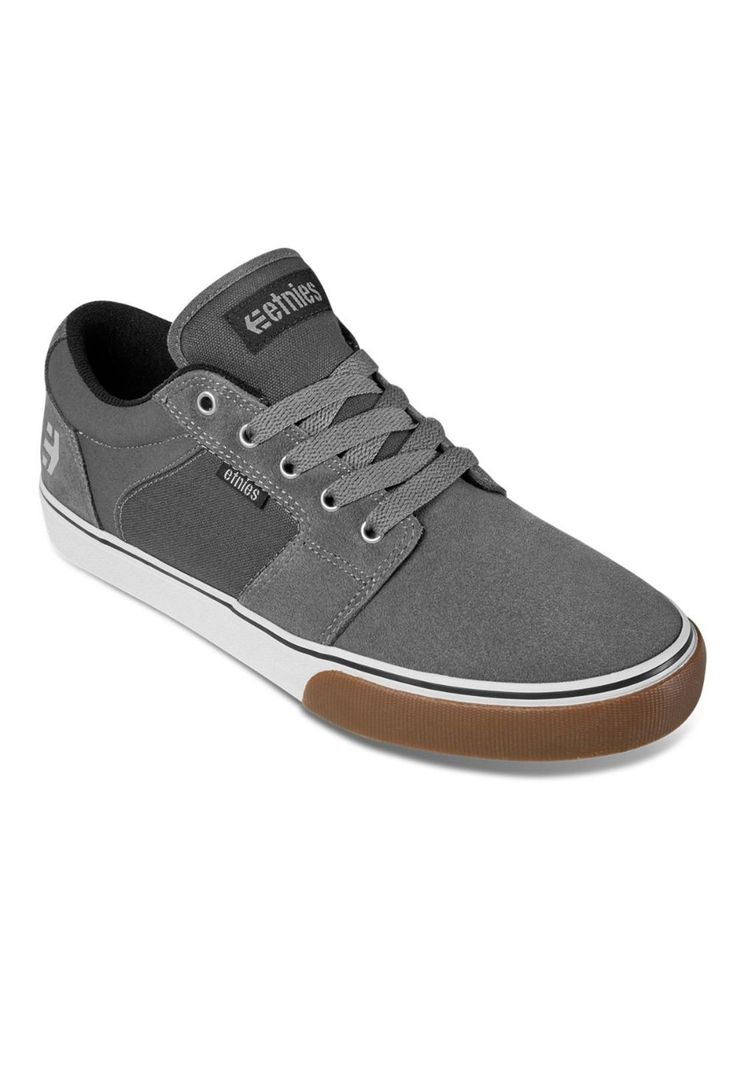 Zapatilla Men Barge LS Dark Grey White Gum-1