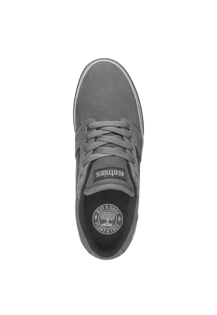 Zapatilla Men Barge LS Dark Grey White Gum-2