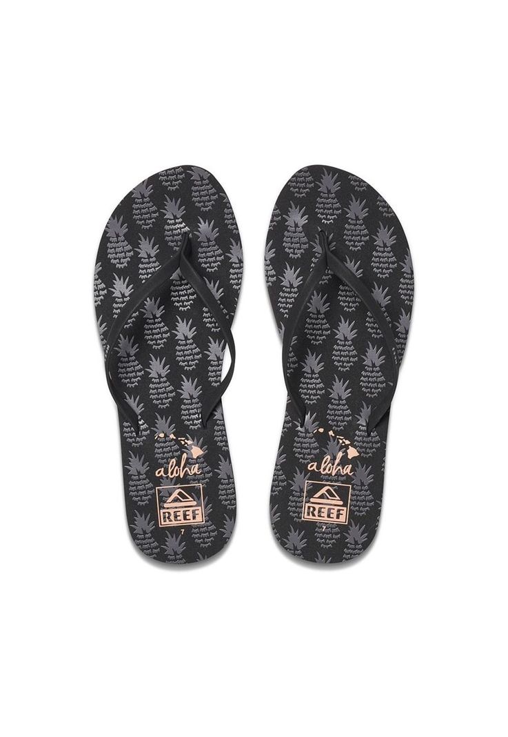 Sandalia Bliss Full Women Black Pineapple Reef-2