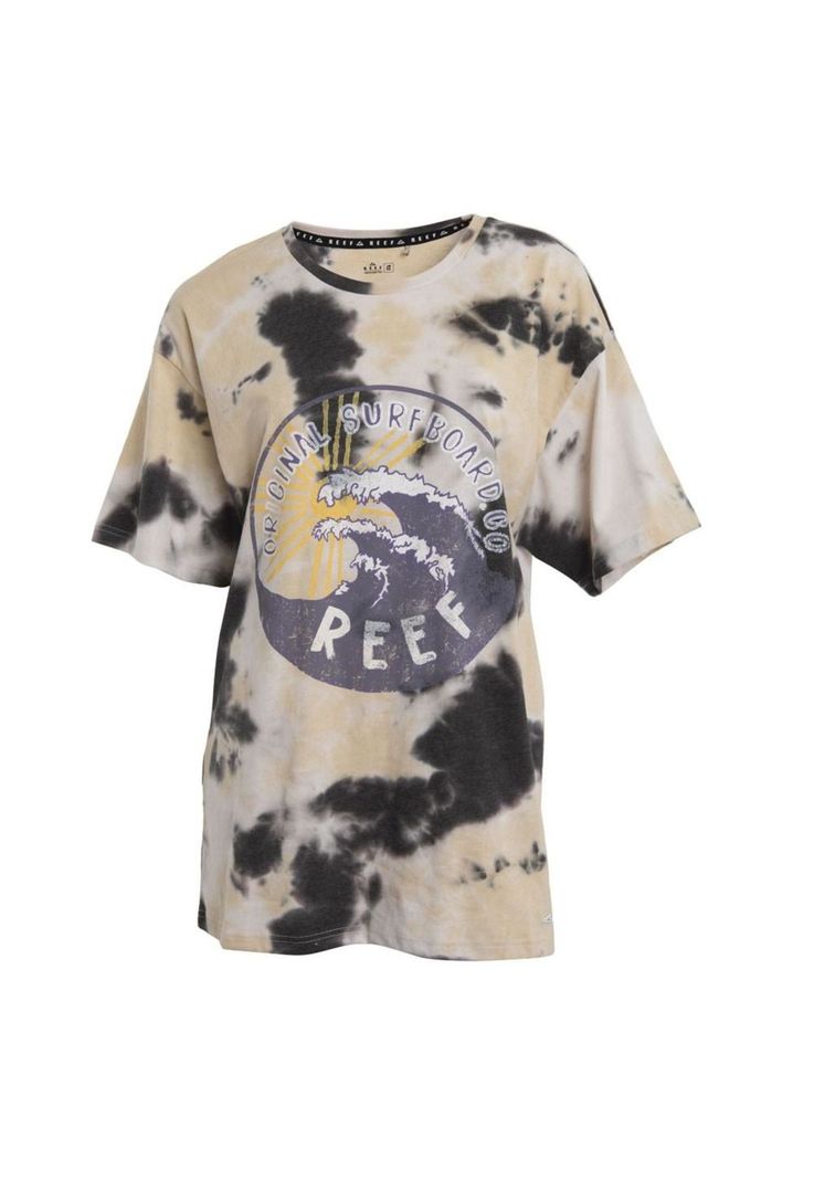 Polera Women Oversize Tie Dye Grey Black-0
