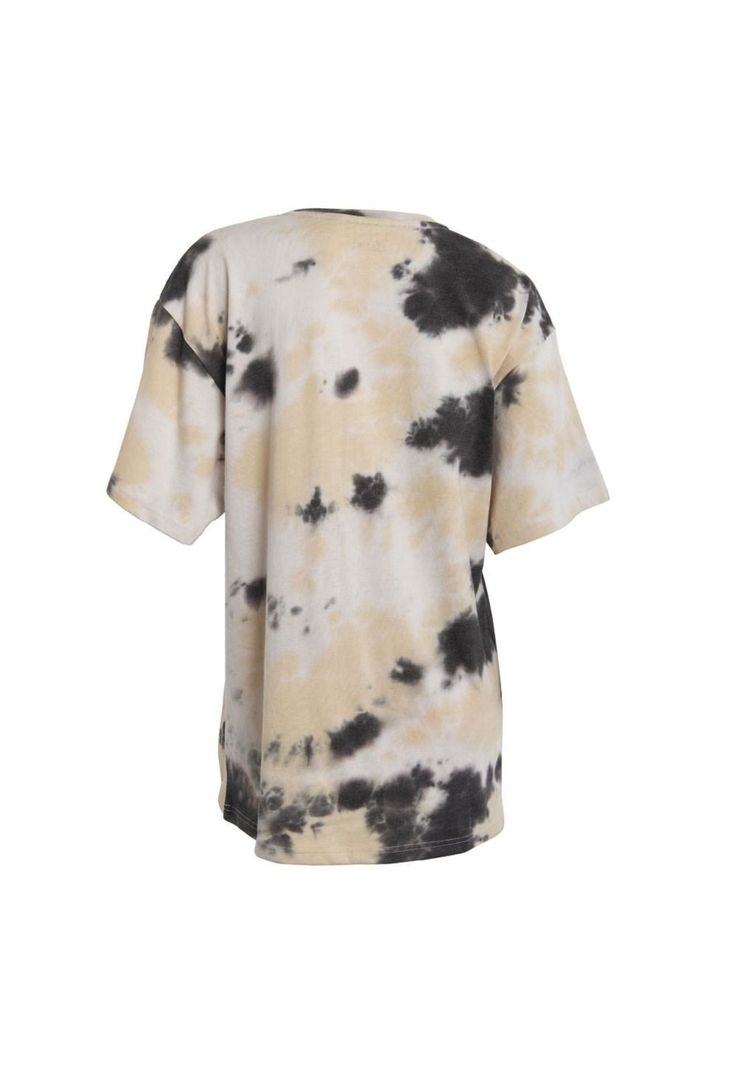 Polera Women Oversize Tie Dye Grey Black-2