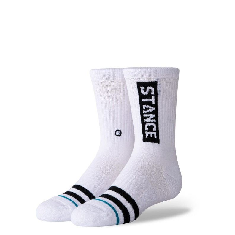 Stance Sock OG Kids White Blanco M