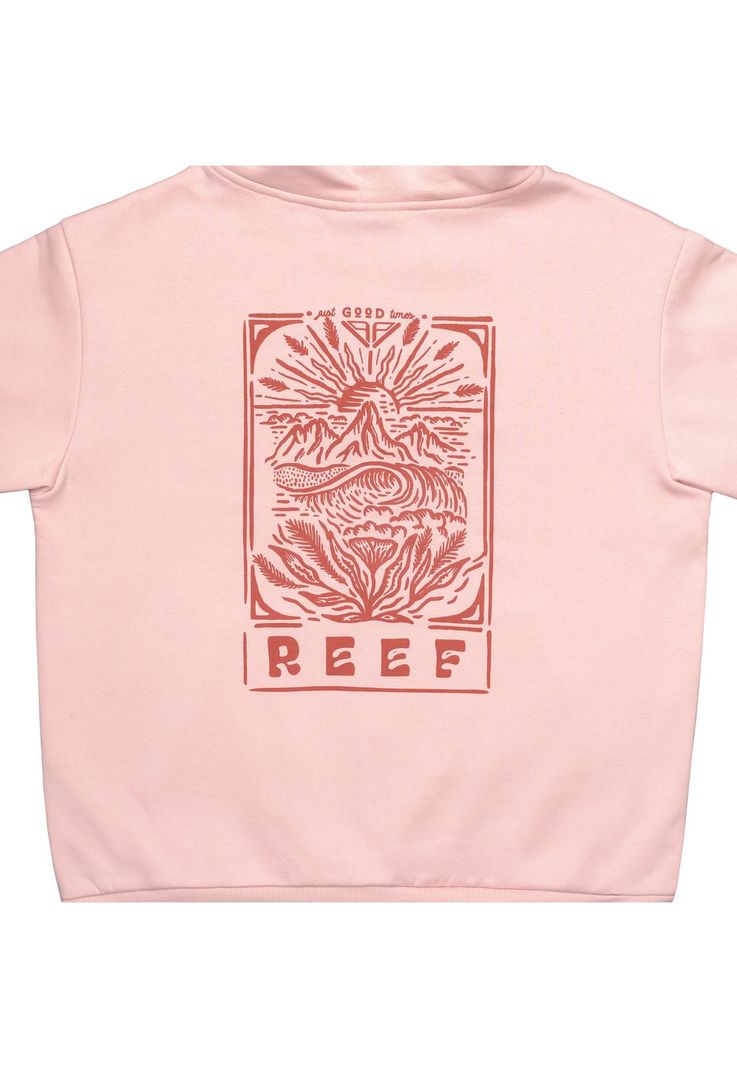 Polerón Mjer Reef Full Zipper Pink-3