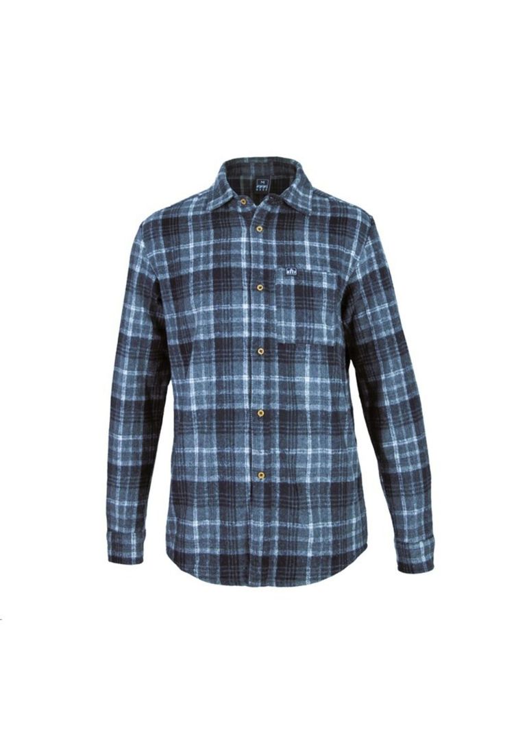 Camisa Men Franela Blue-0