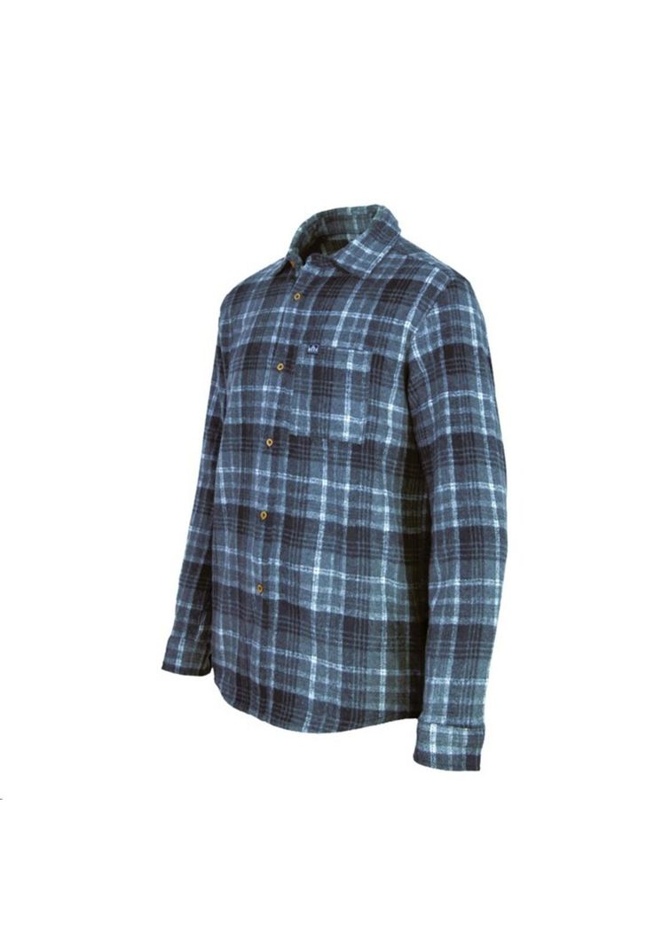 Camisa Men Franela Blue-3
