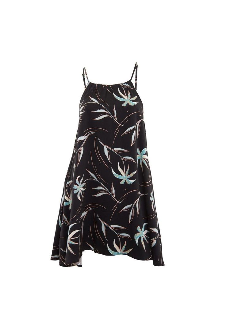Vestido Kids Straps Black Multi-0