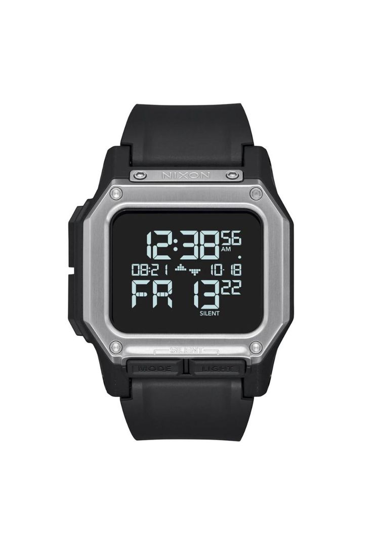 Reloj Regulus Black Silver-0