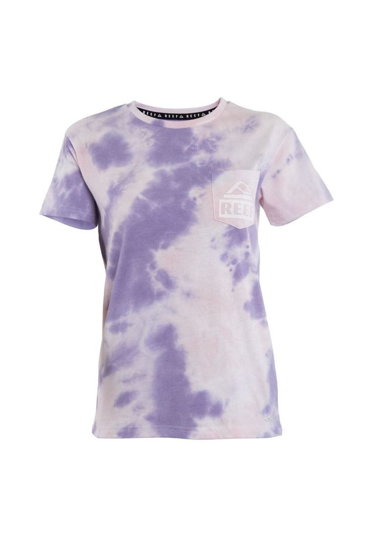 Polera Tie Dye Lavender Bolsillo-0