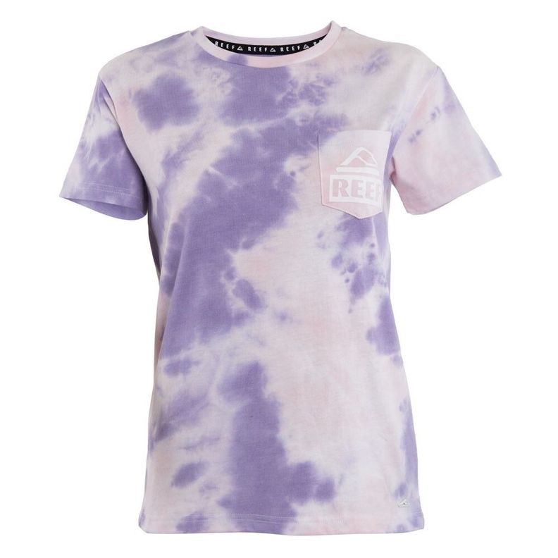 Polera Tie Dye Lavender Bolsillo Morado 10