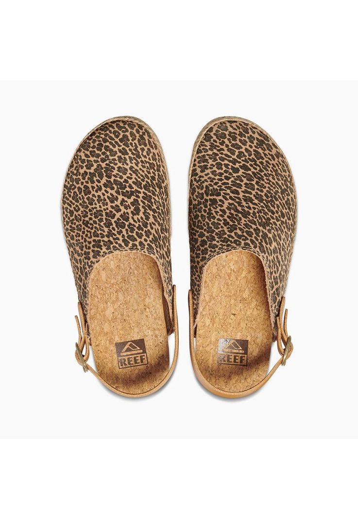 Sandalia Cushion Sage Women Brown Print Reef-1