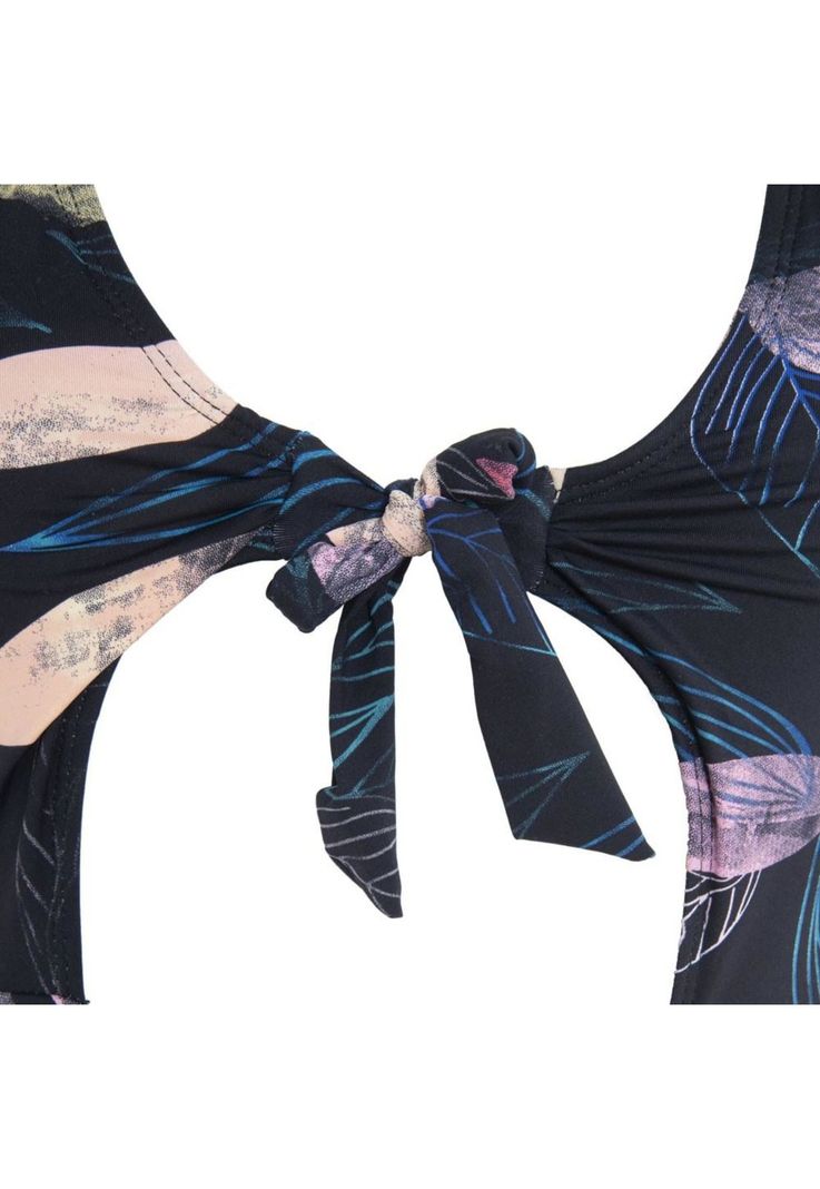 Traje de Baño 13 Negro Hojas Reef-3