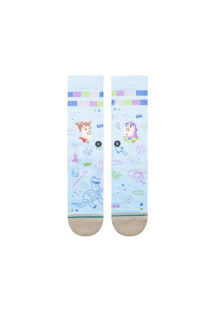 Stance Sock Men Toy Story By Bubnis Blue-1