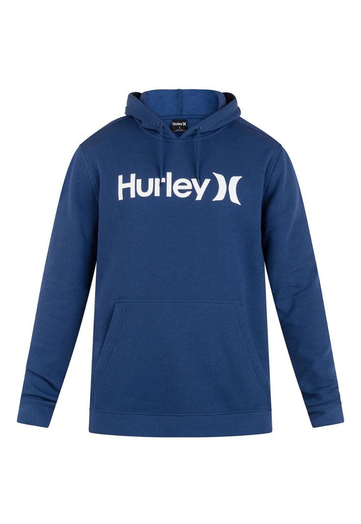Poleron Hoodie One And Only Solid Fleece Blue Void-0