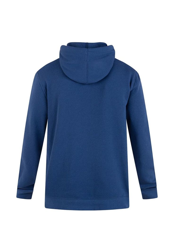 Poleron Hoodie One And Only Solid Fleece Blue Void-1