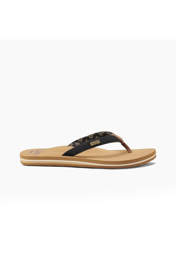 Sandalia Cushion Sands Women Brown Black Reef-1