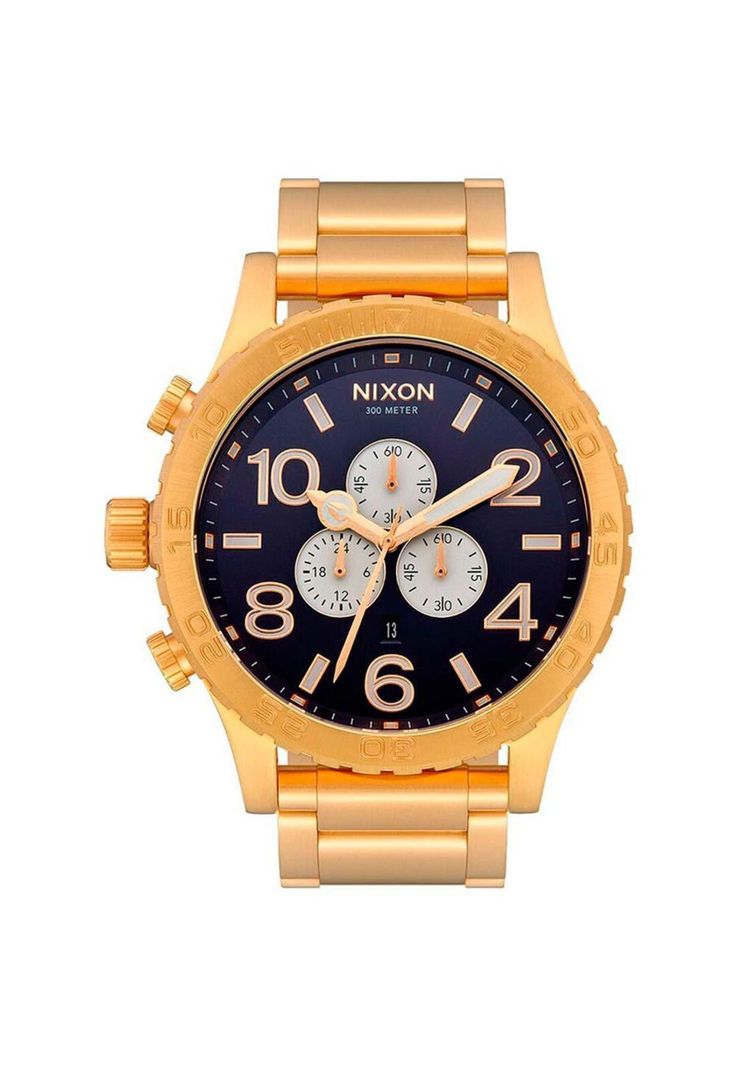 Reloj 51-30 Chrono Gold Indigo Nixon-0