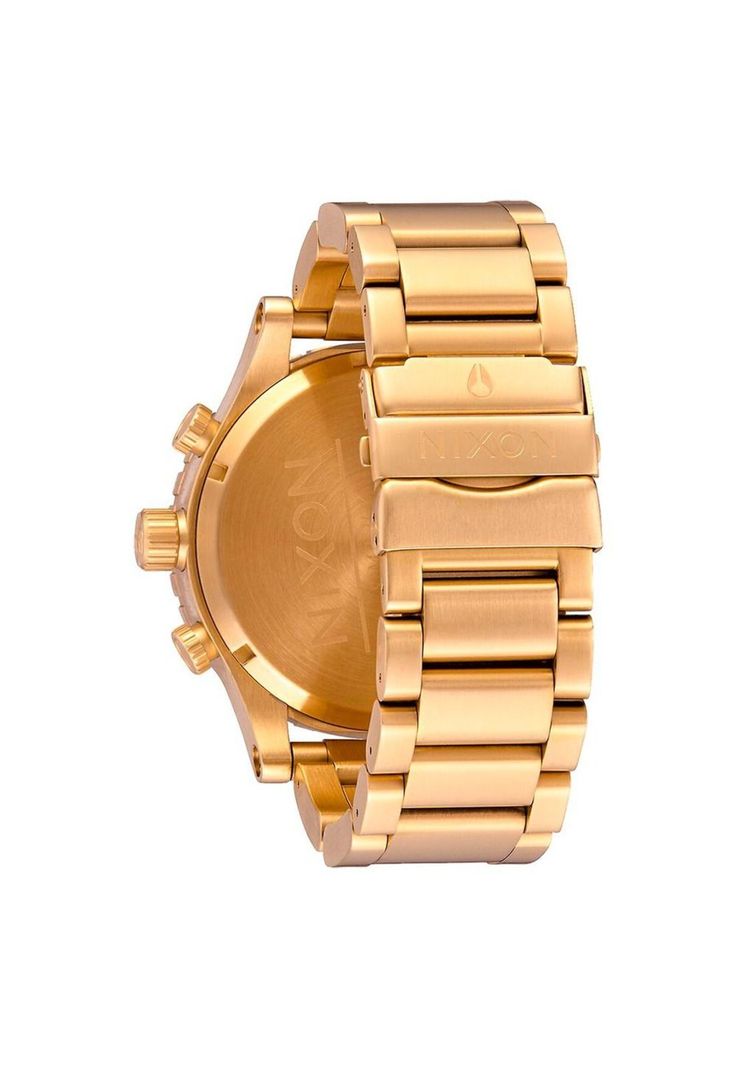 Reloj 51-30 Chrono Gold Indigo Nixon-2