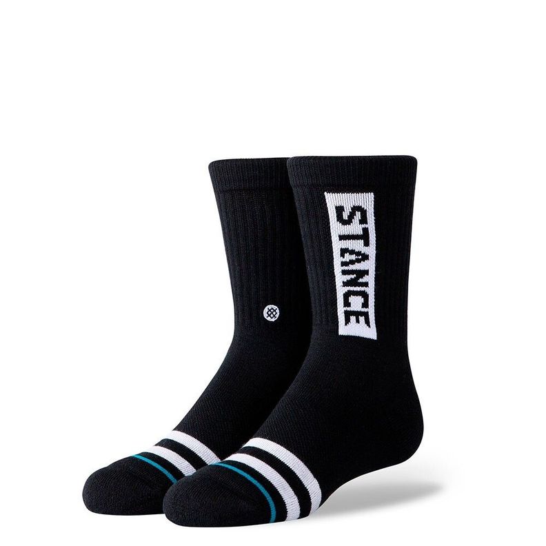 Stance Sock Kids OG ST Black Negro M