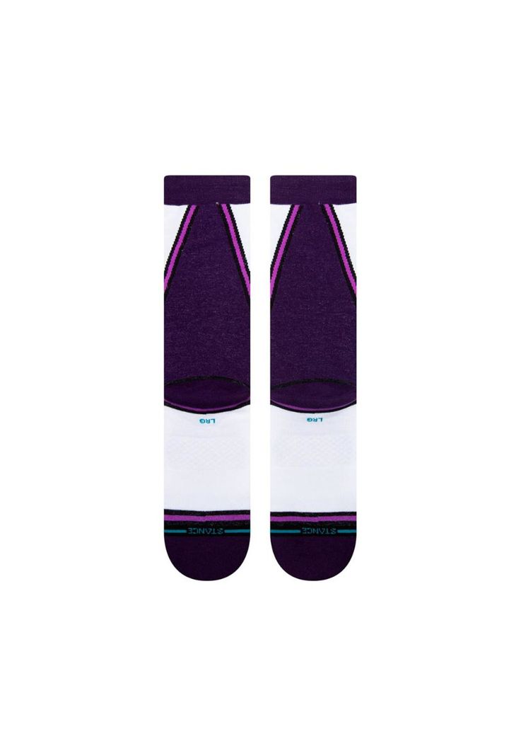 Stance Sock Men NBA Los Angeles Lakers City White 2023-2
