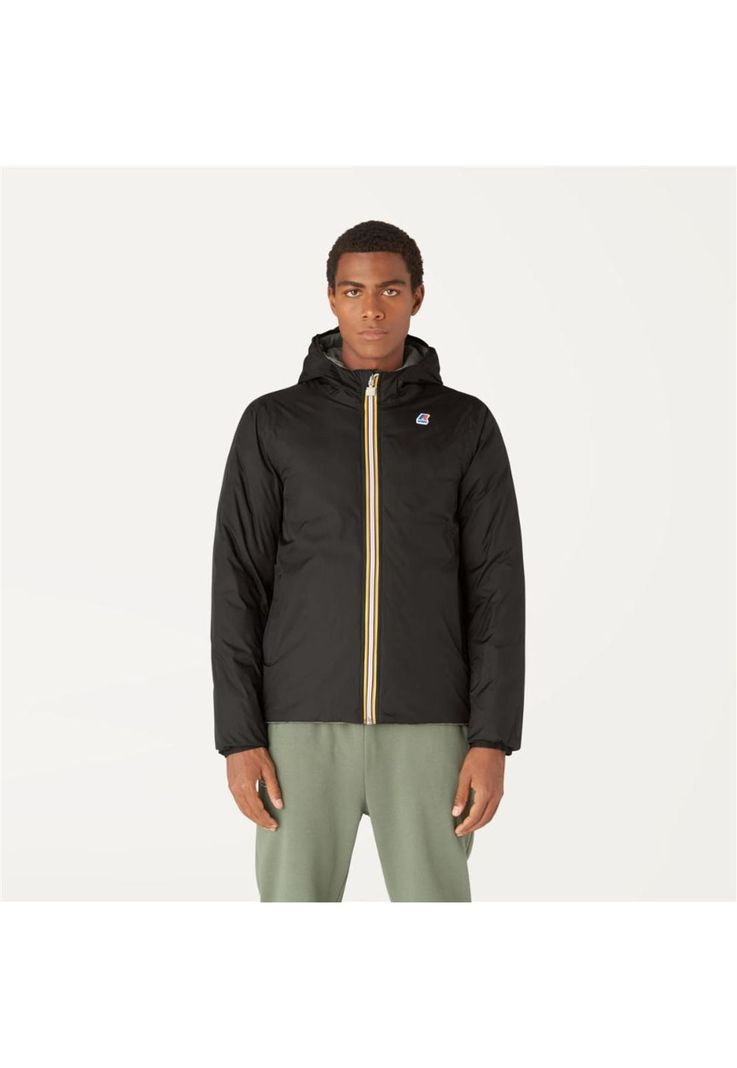 Chaqueta Jacques Thermo Plus.2 Reversible Black Green-2