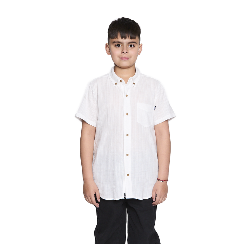Camisa Reef Kids Blanca Blanco 10
