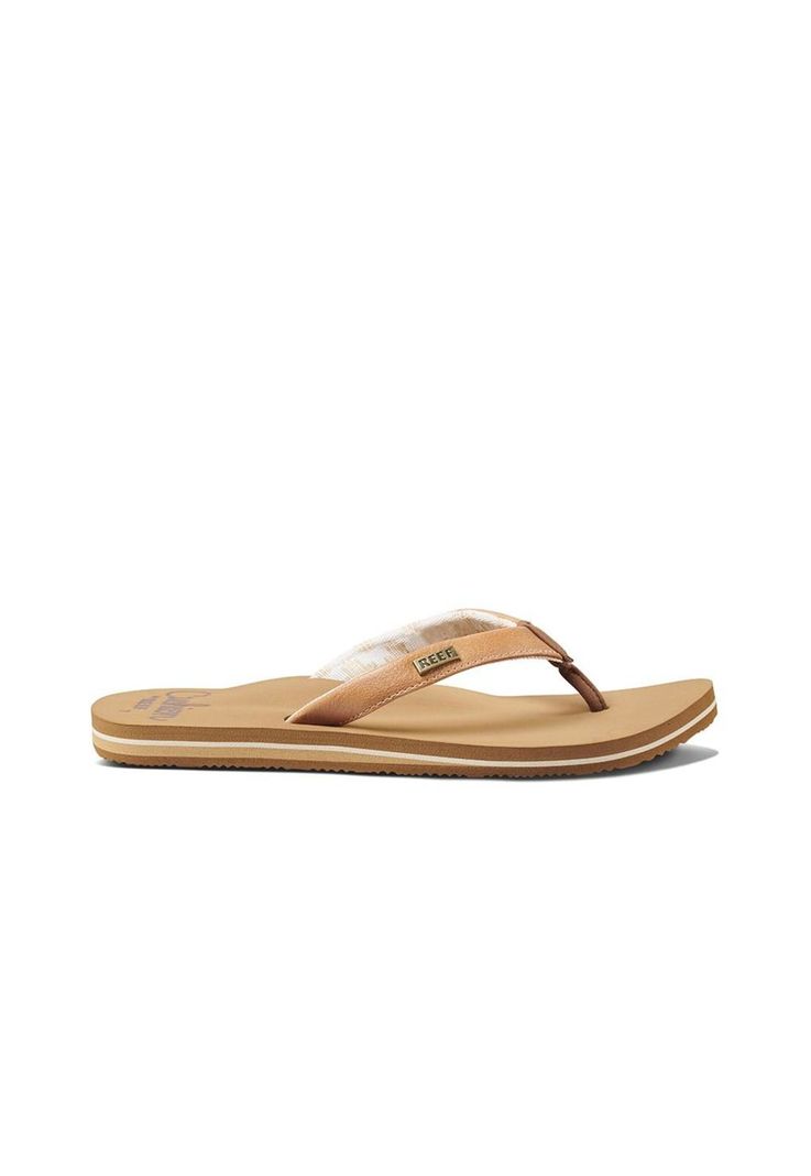 Sandalia Cushion Sands Women Brown Beige Reef-1