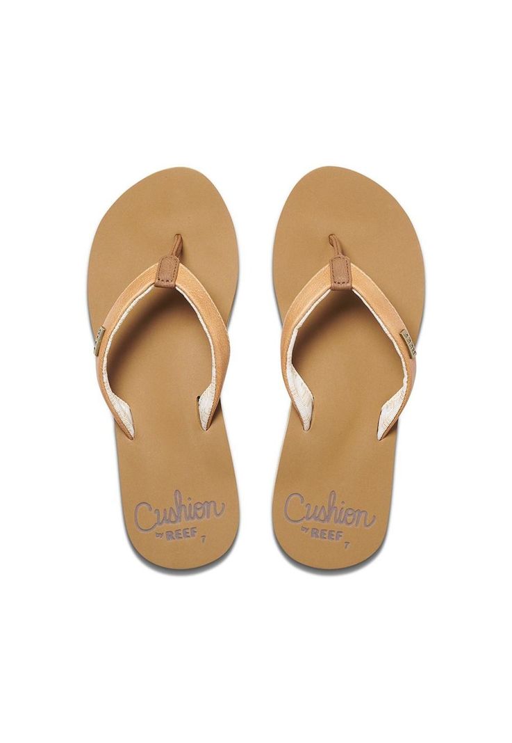 Sandalia Cushion Sands Women Brown Beige Reef-2