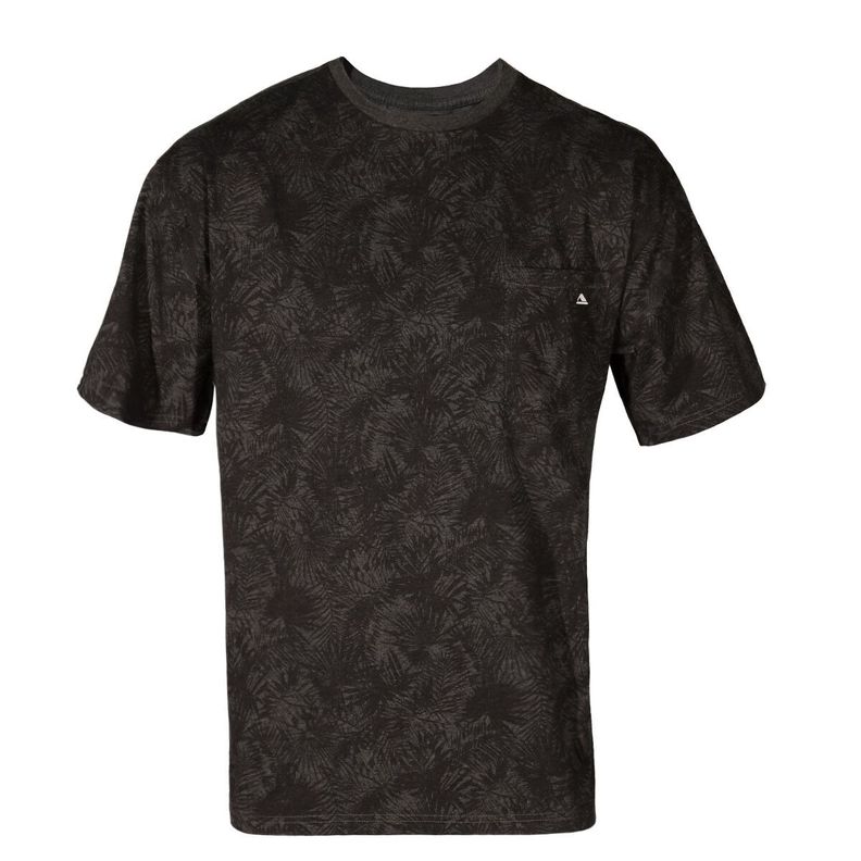 Polera Men Black Gray Negro S
