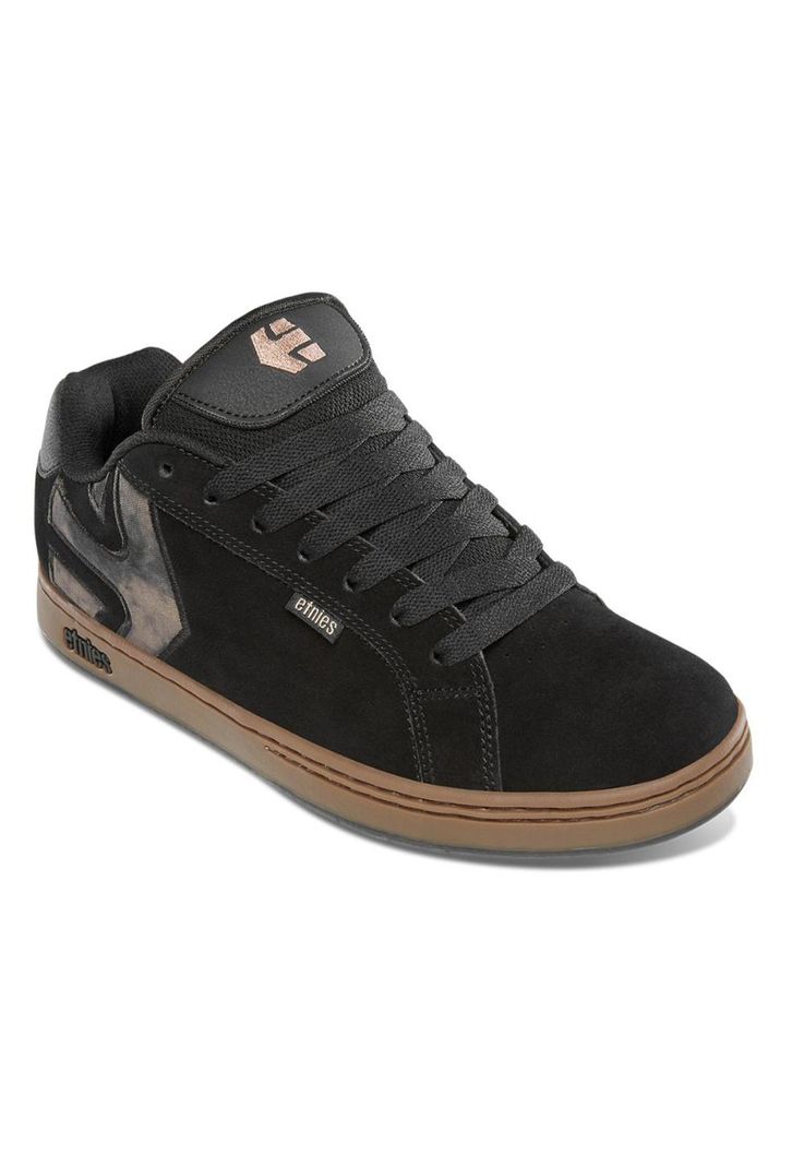 Zapatilla Men Fader Black Gum-1