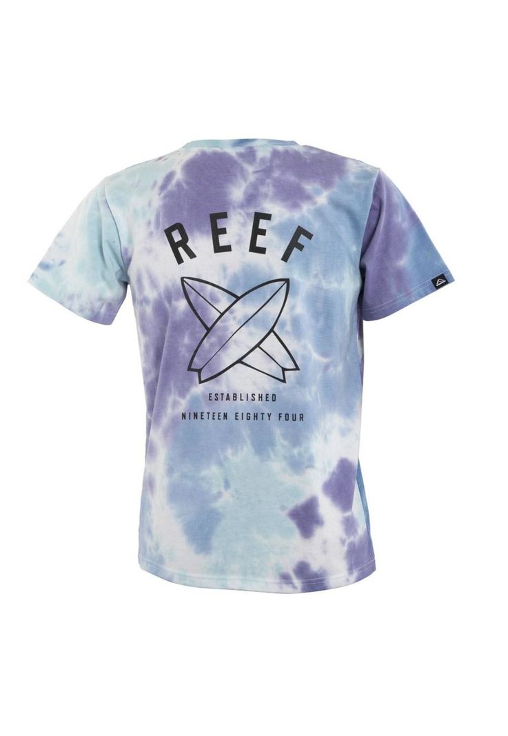 Polera Kids Purple Blue Tie dye-2