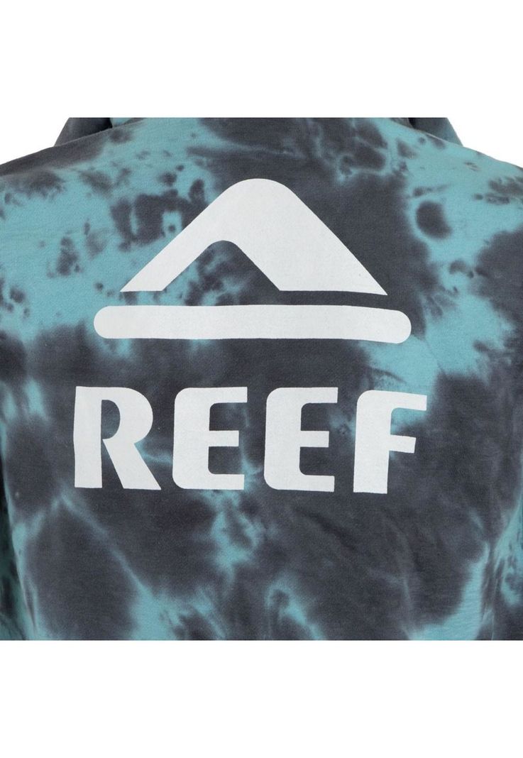 Poleron Kids Hoodie Tie Dye Aqua Black-3