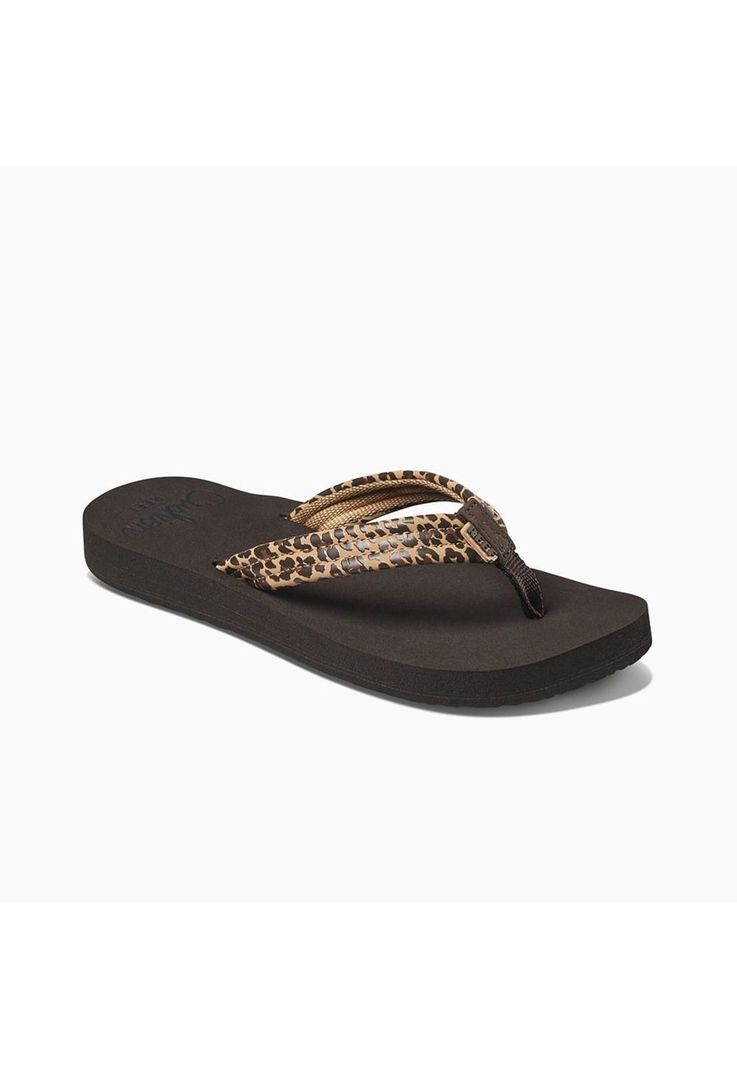 Sandalia Cushion Breeze Women Brown Print Reef-0